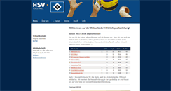 Desktop Screenshot of hsvvolleyball.de